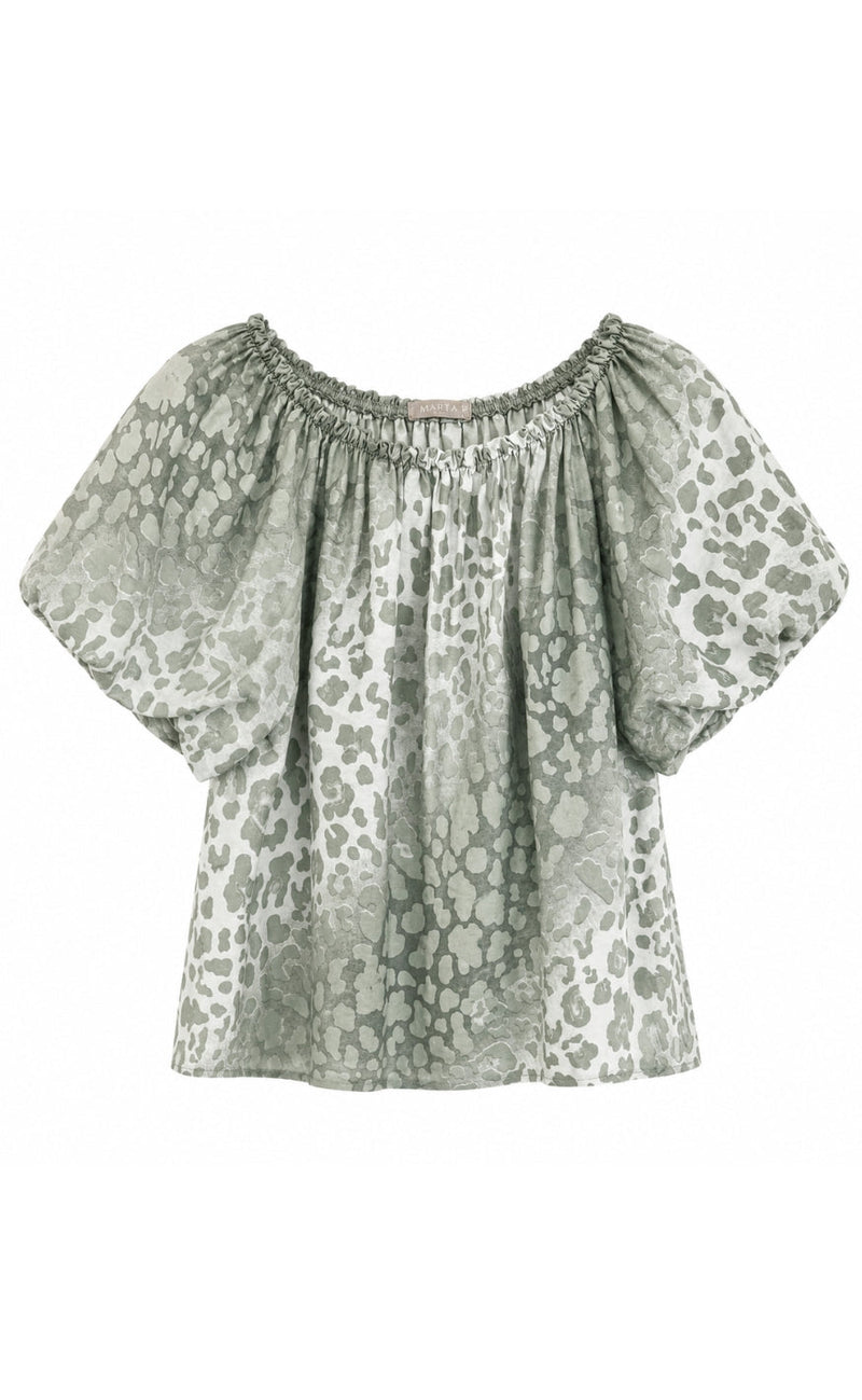 Marta Du Chateau Topp - Luciana Leo - Military