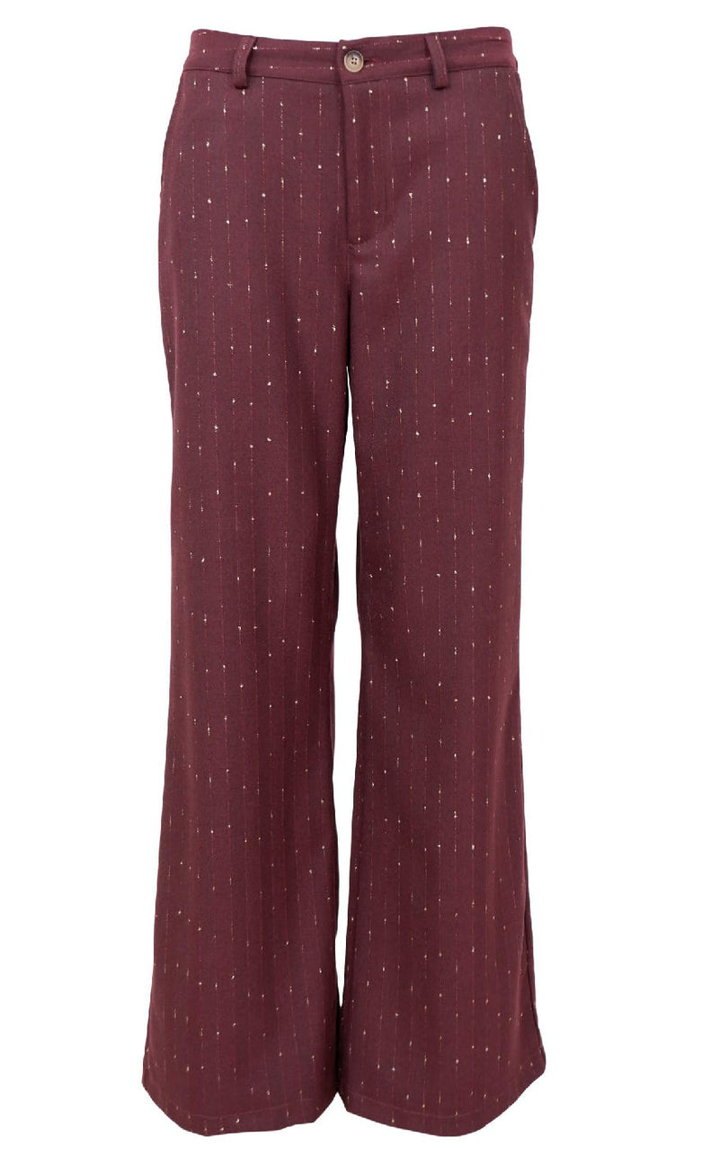 Black Colour Bukser - Murphy - Plum