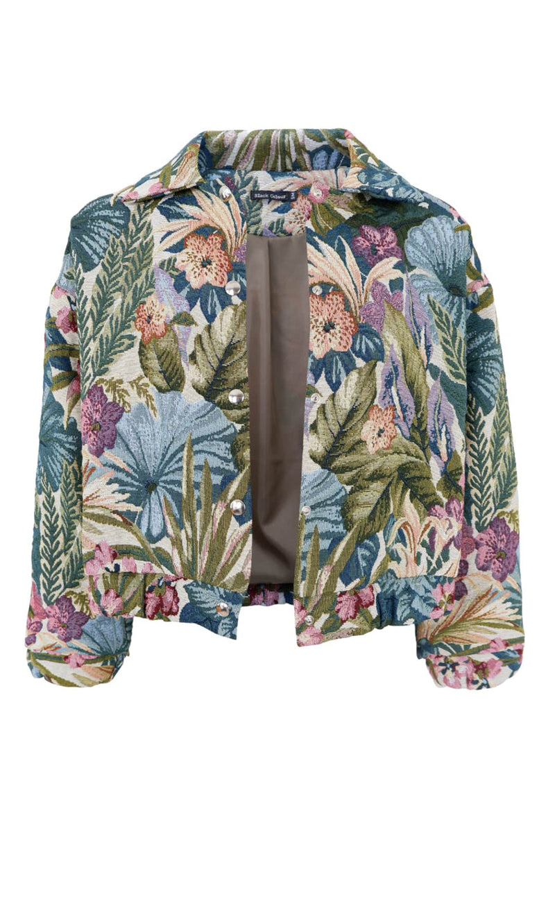 Black Colour Jakke - Jungle - Olive