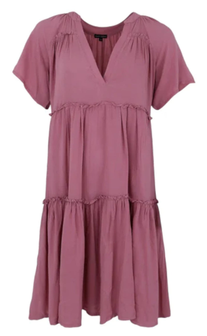Black Colour Kjole - Ada Boho - Antique Rose