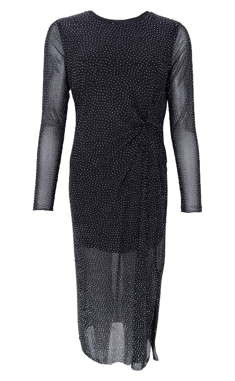 Black Colour Kjole - Alexis - Black