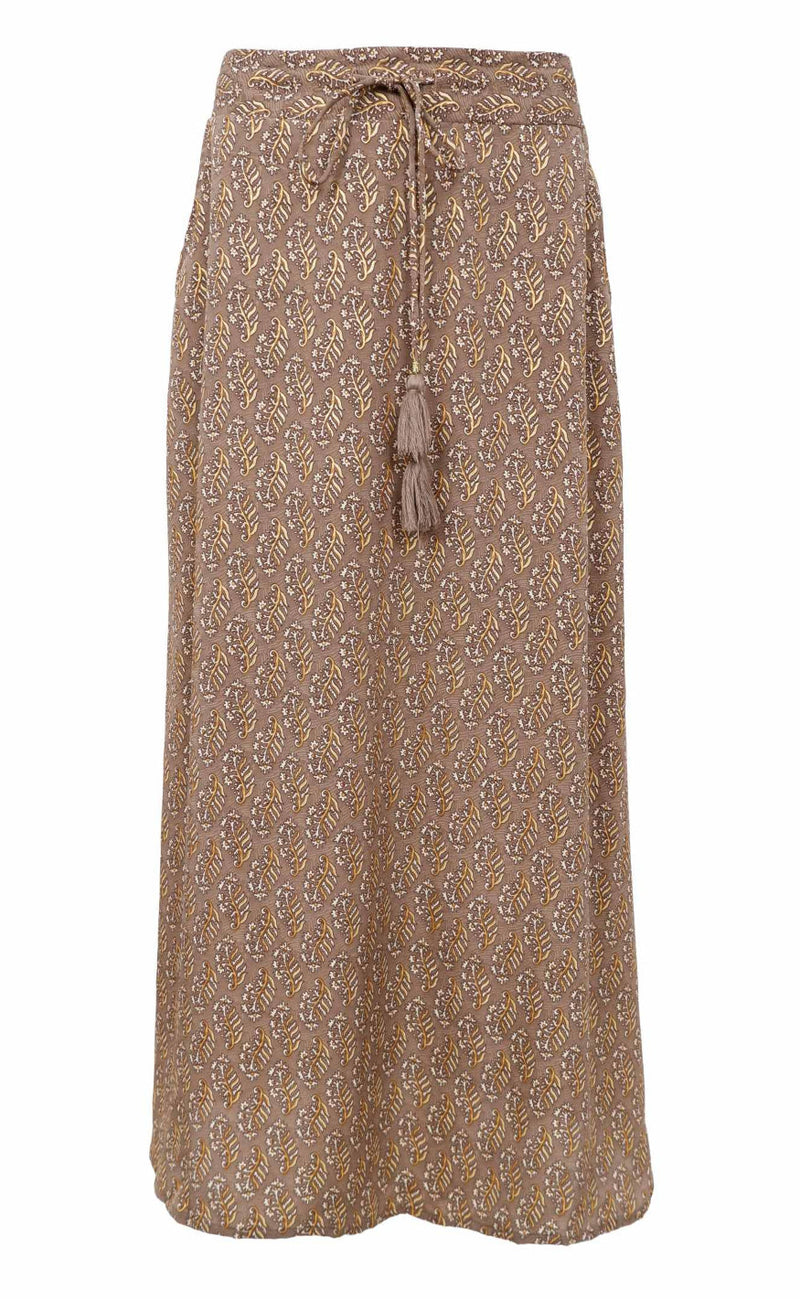 Black Colour Skjørt - Luna Regular - Taupe Mist