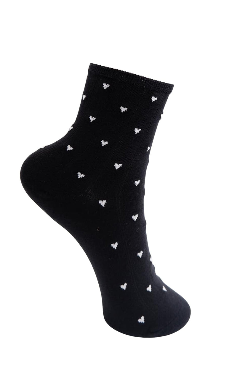 Black Colour Strømper - Amora - Black
