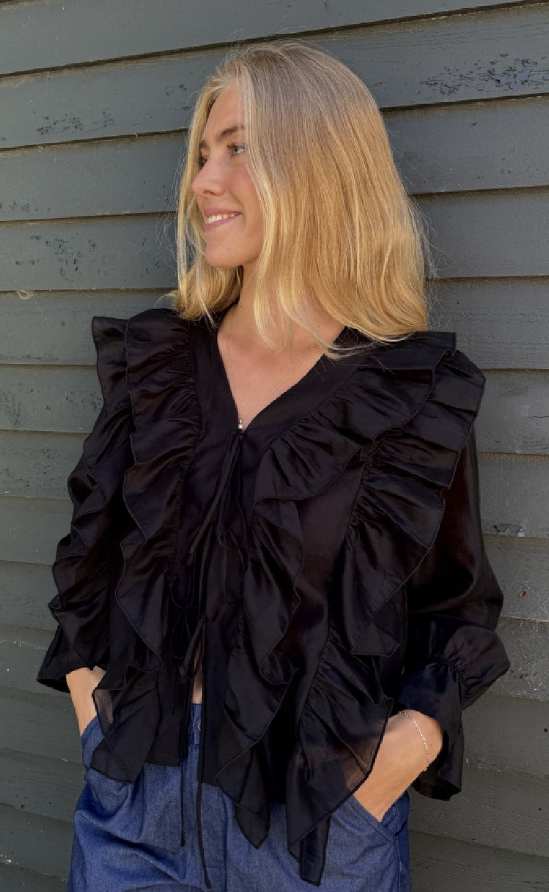 Continue Bluse - Citta - Black