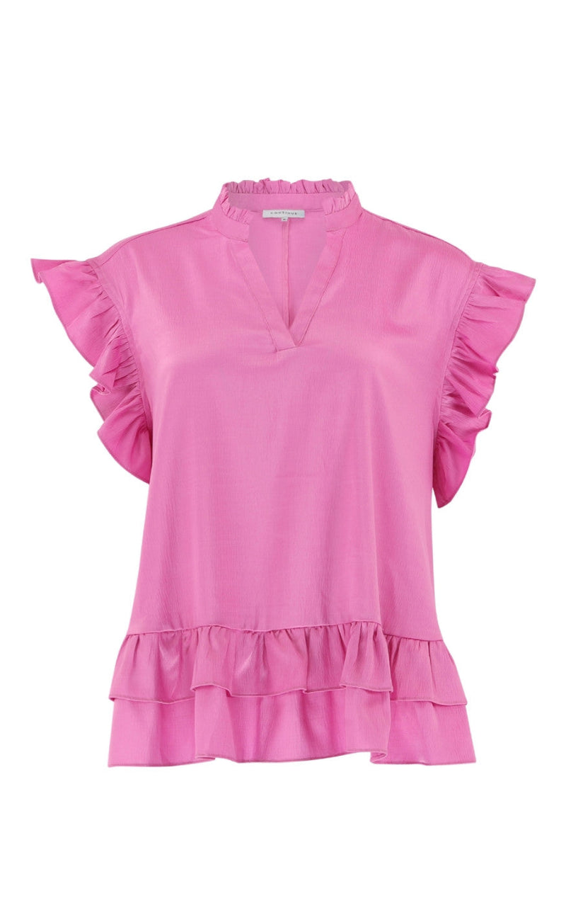 Continue Bluse - Kris - Pink