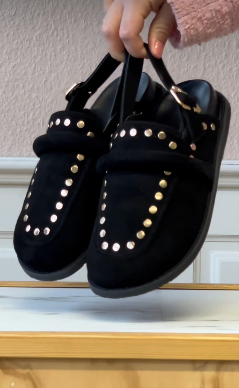 Copenhagen Shoes Sandaler - Milla - Black Suede