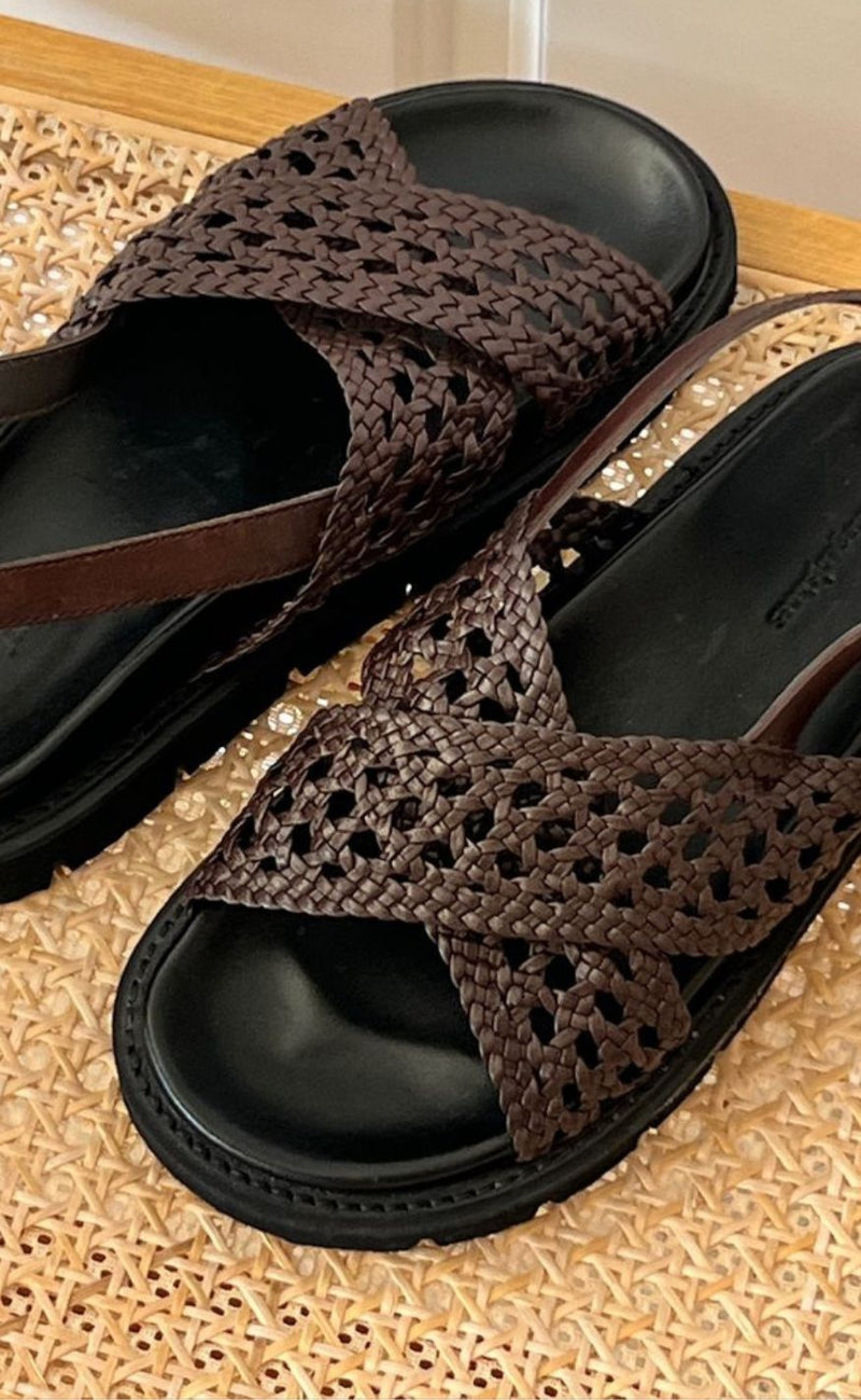 Copenhagen Shoes Sandaler - Summertime F. - Dark Brown