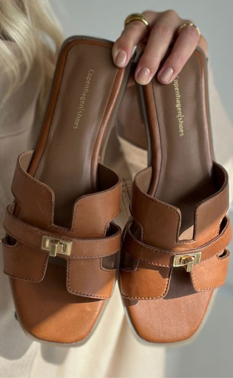 Copenhagen Shoes Sandaler - Women's World - Cognac