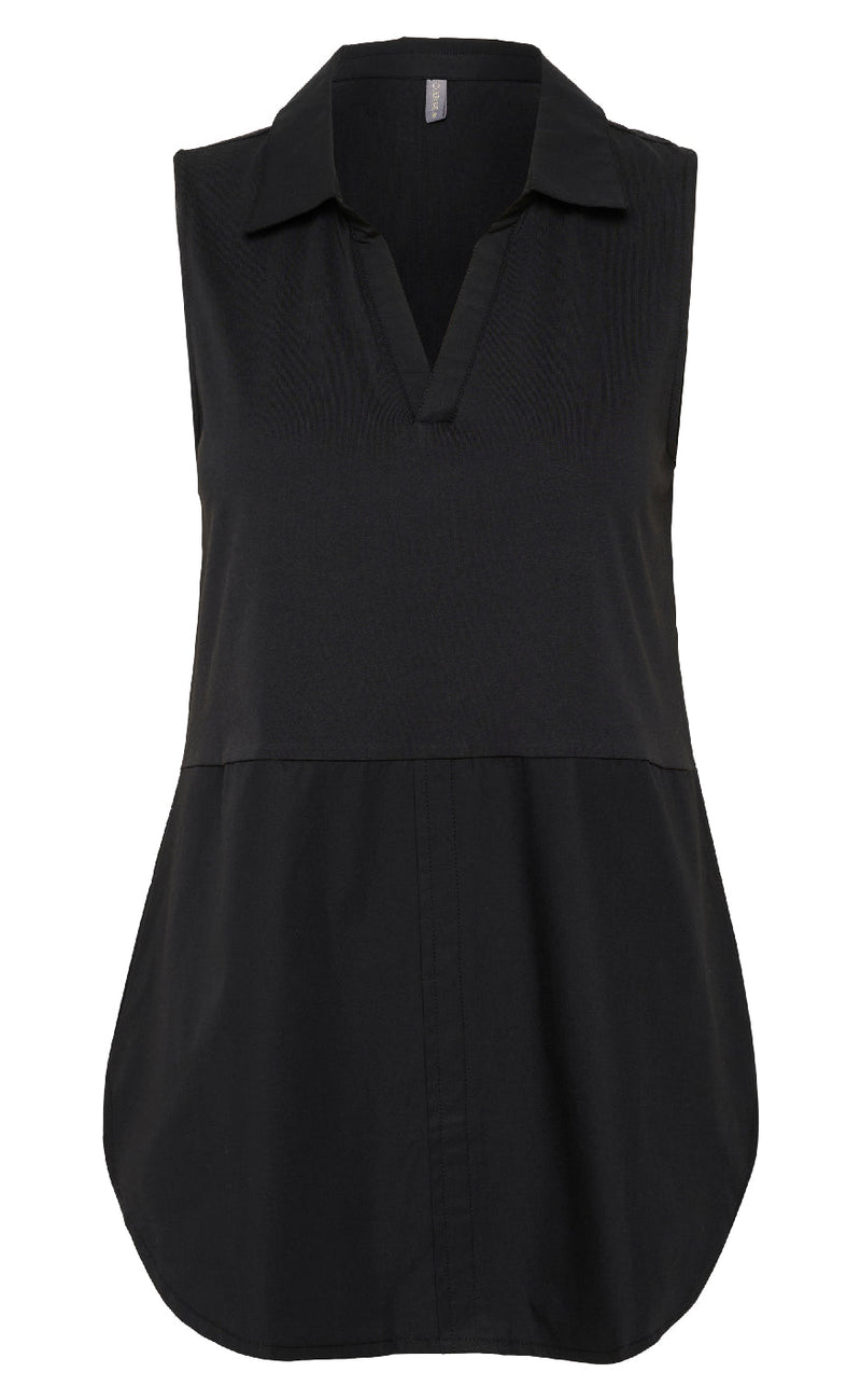 Culture Top - Delphina Collar - Black