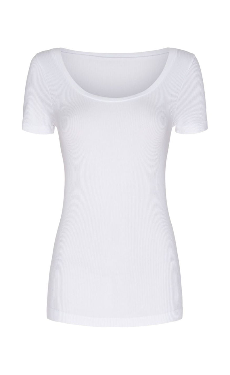 Tim & Simonsen T-shirt - Linea Rib - Bianco