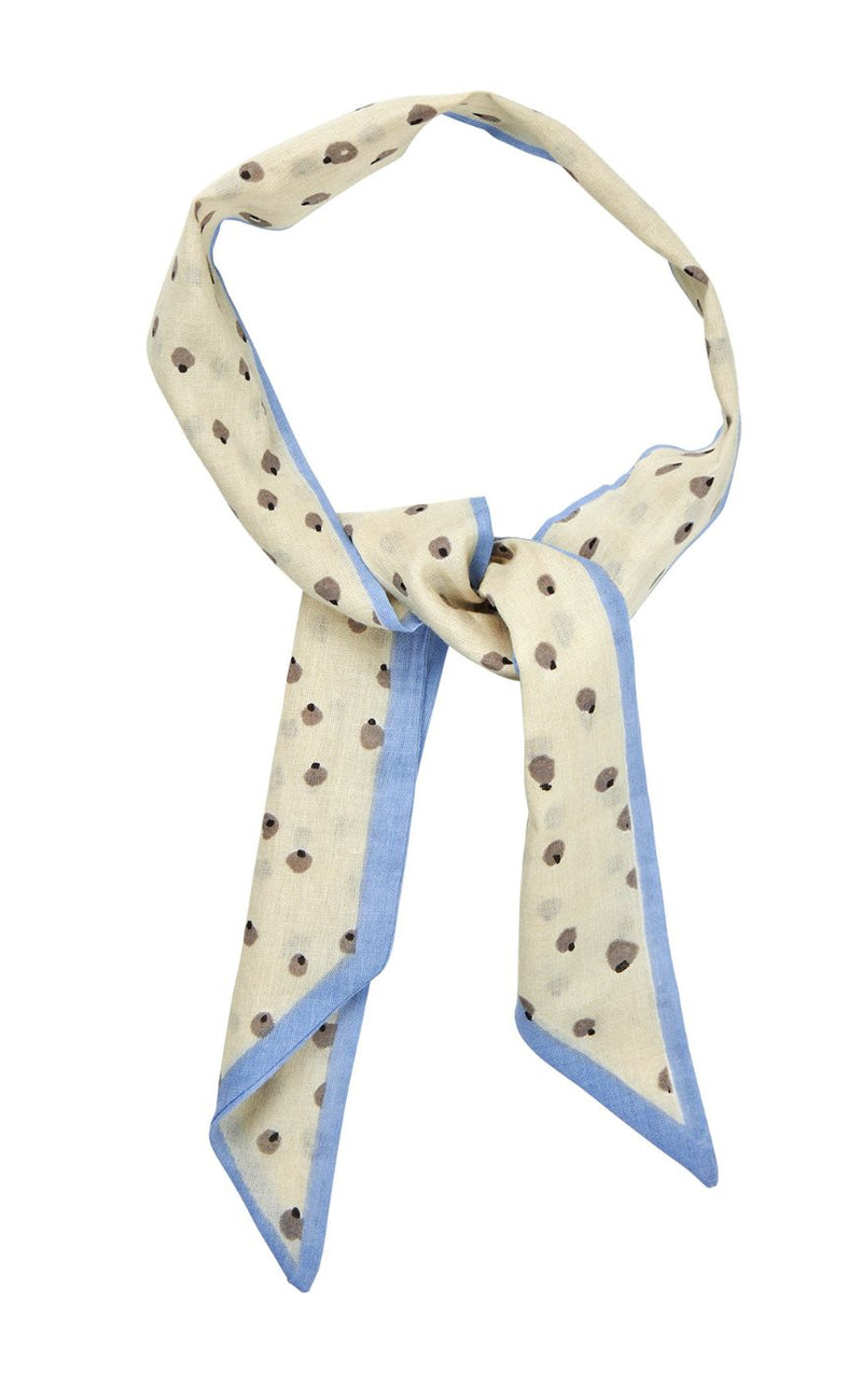 Lollys Laundry Skjerf - Rosemary - Light Blue