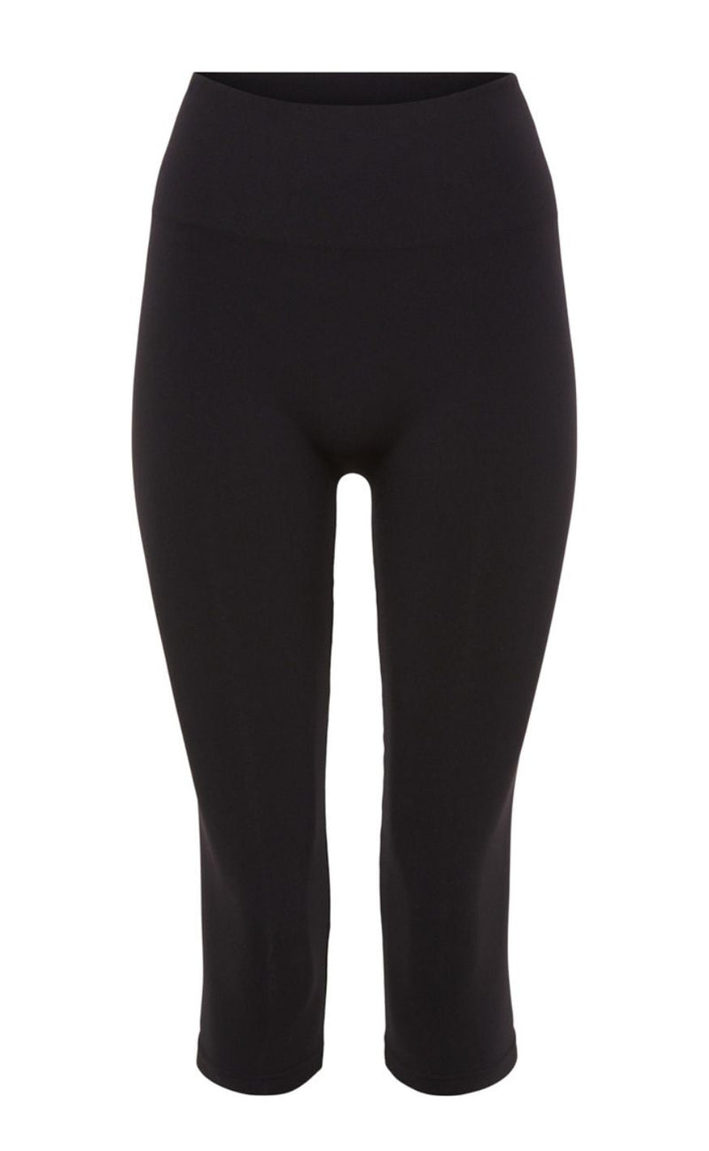 Tim & Simonsen Leggings - Saga Capri High Waist - Nero