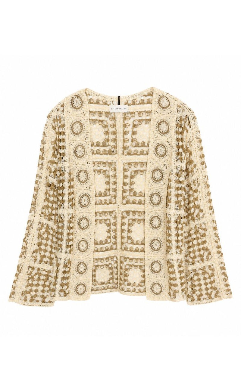 Luxzuz Cardigan - Polly - Drift Wood