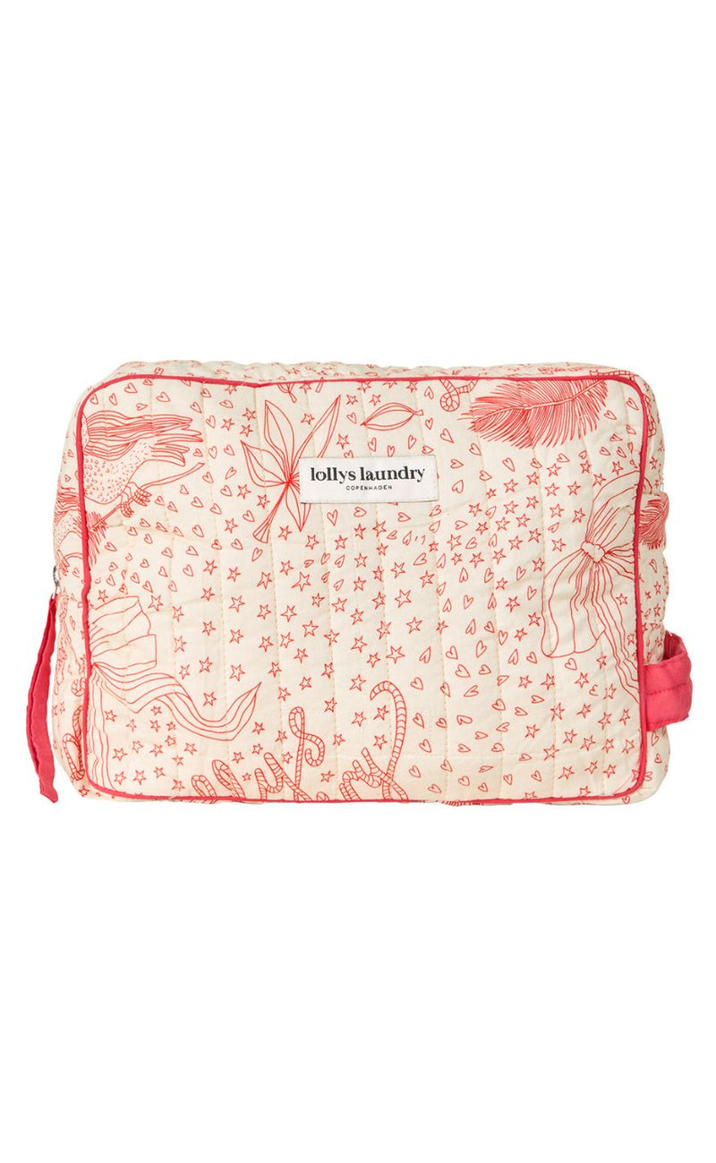 Lollys Laundry ToiletVeske - Fern - Red