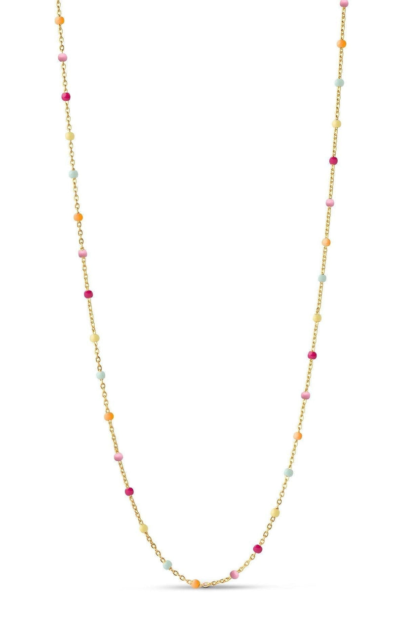 ENAMEL Copenhagen Halskæde - Lola - Rainbow Gold Colour