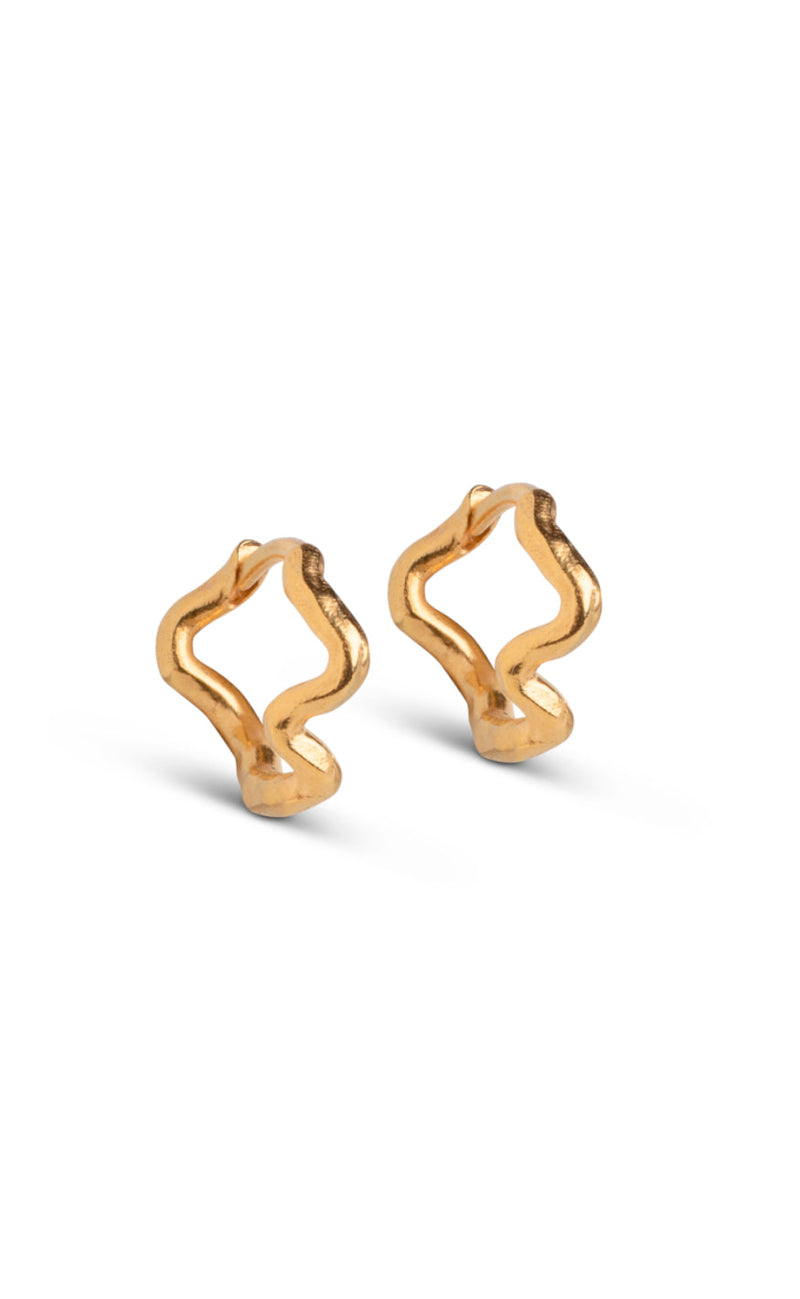 ENAMEL Copenhagen Øreringer - Holly Small - Gold