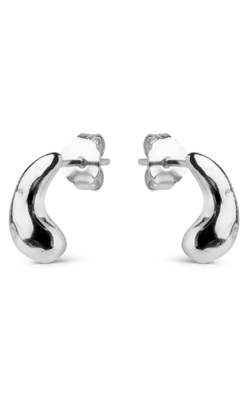 ENAMEL Copenhagen Øreringer - Nima - Silver Colour