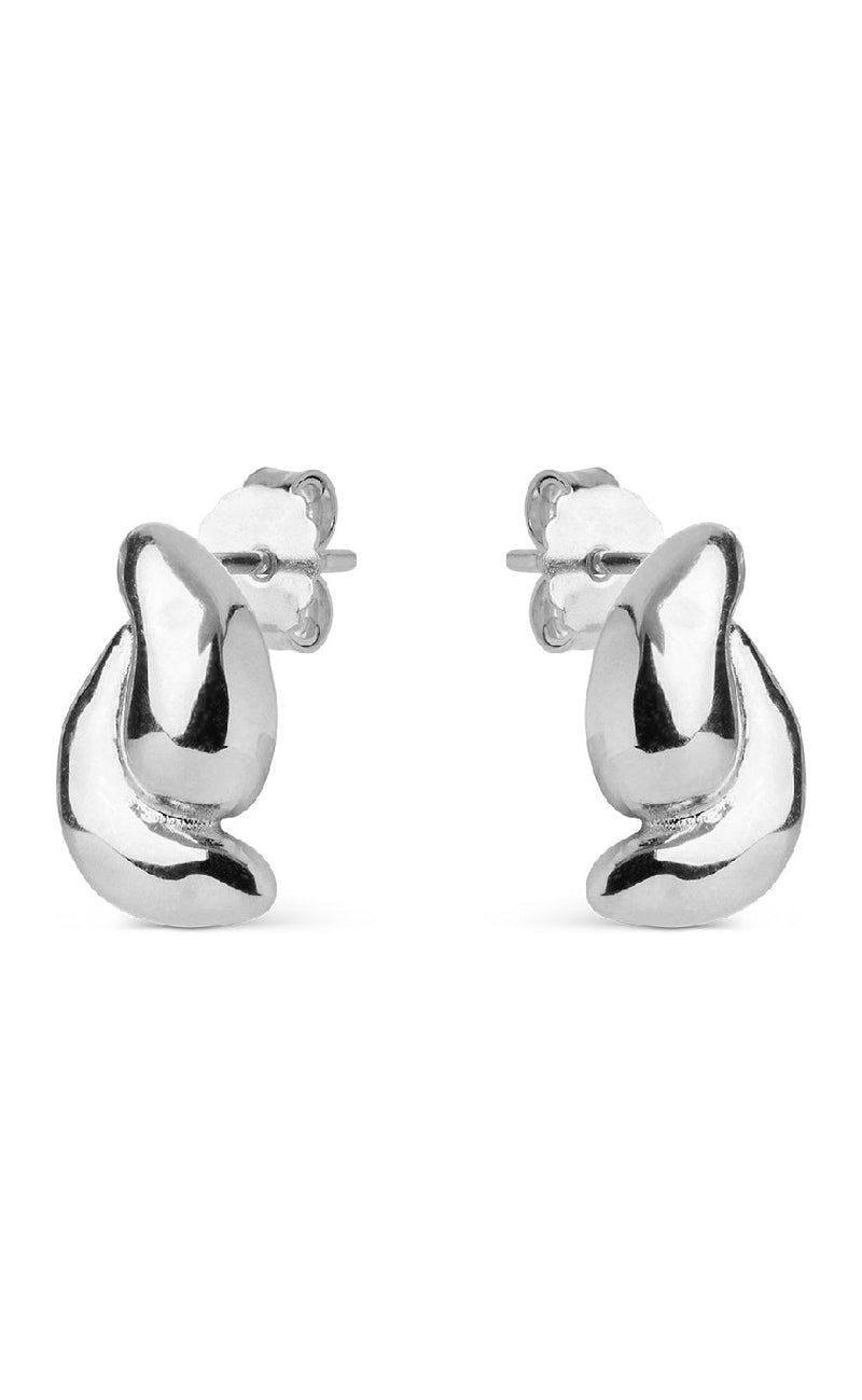 ENAMEL Copenhagen Øreringer - Tova - Silver Colour
