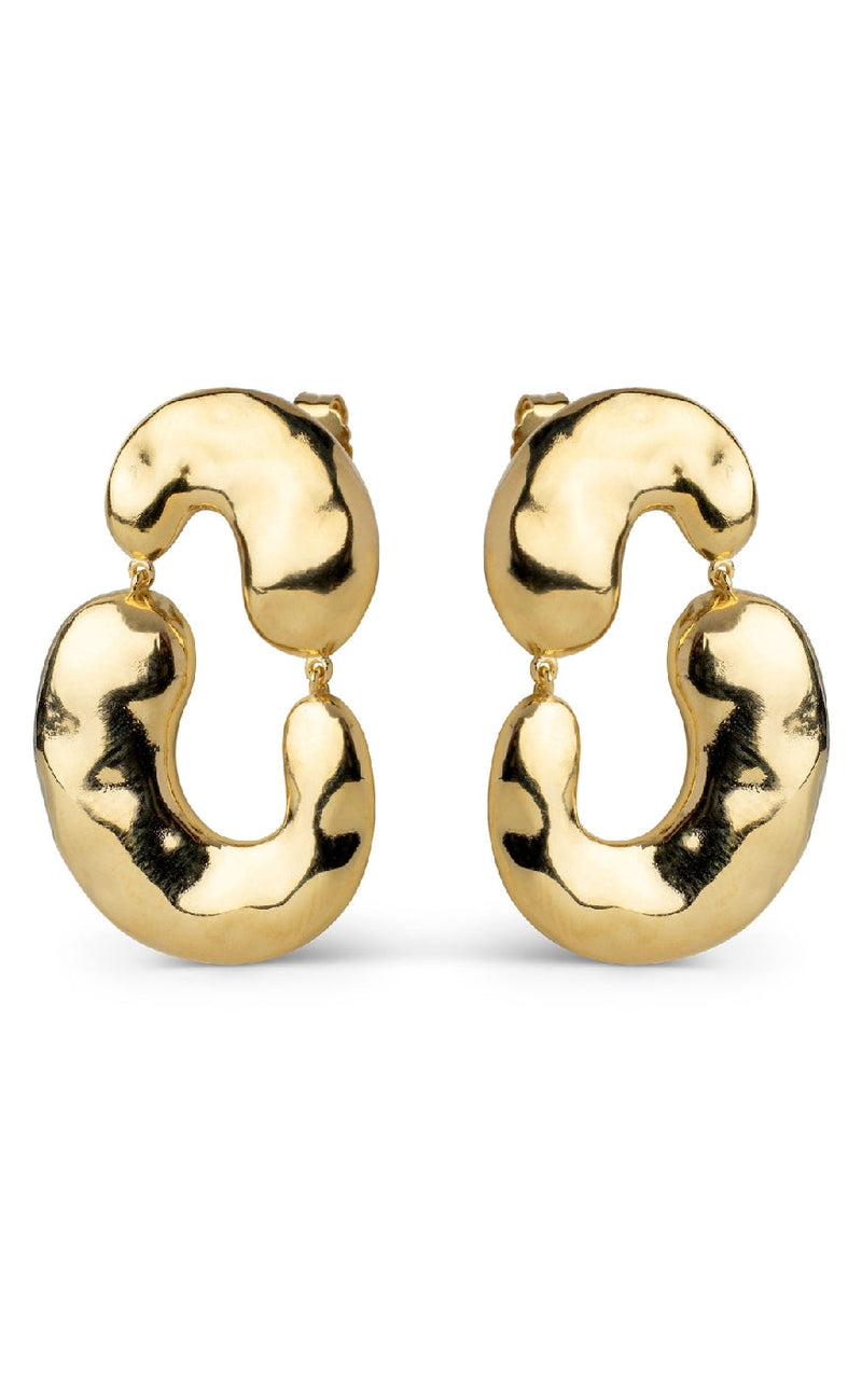 ENAMEL Copenhagen Øreringer - Viona - Gold Colour