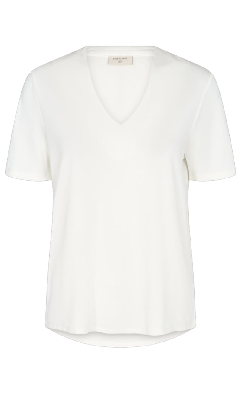 Freequent Bluse - Yr - Off White