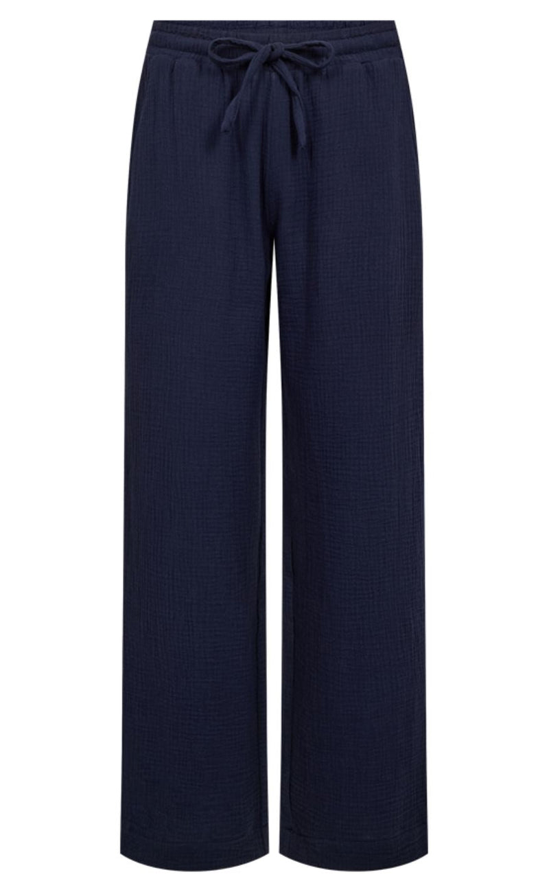 Freequent Bukser - Esmingo - Navy Blazer
