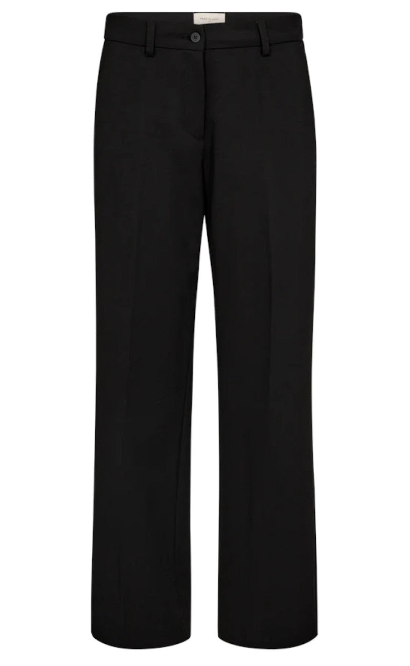 Freequent Bukser - Isadora Wide - Black
