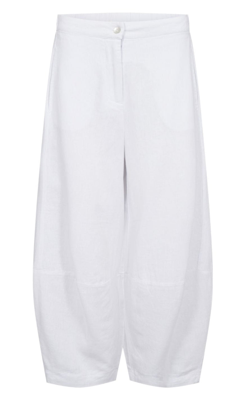 Freequent Bukser - Lava Wide - Brilliant White