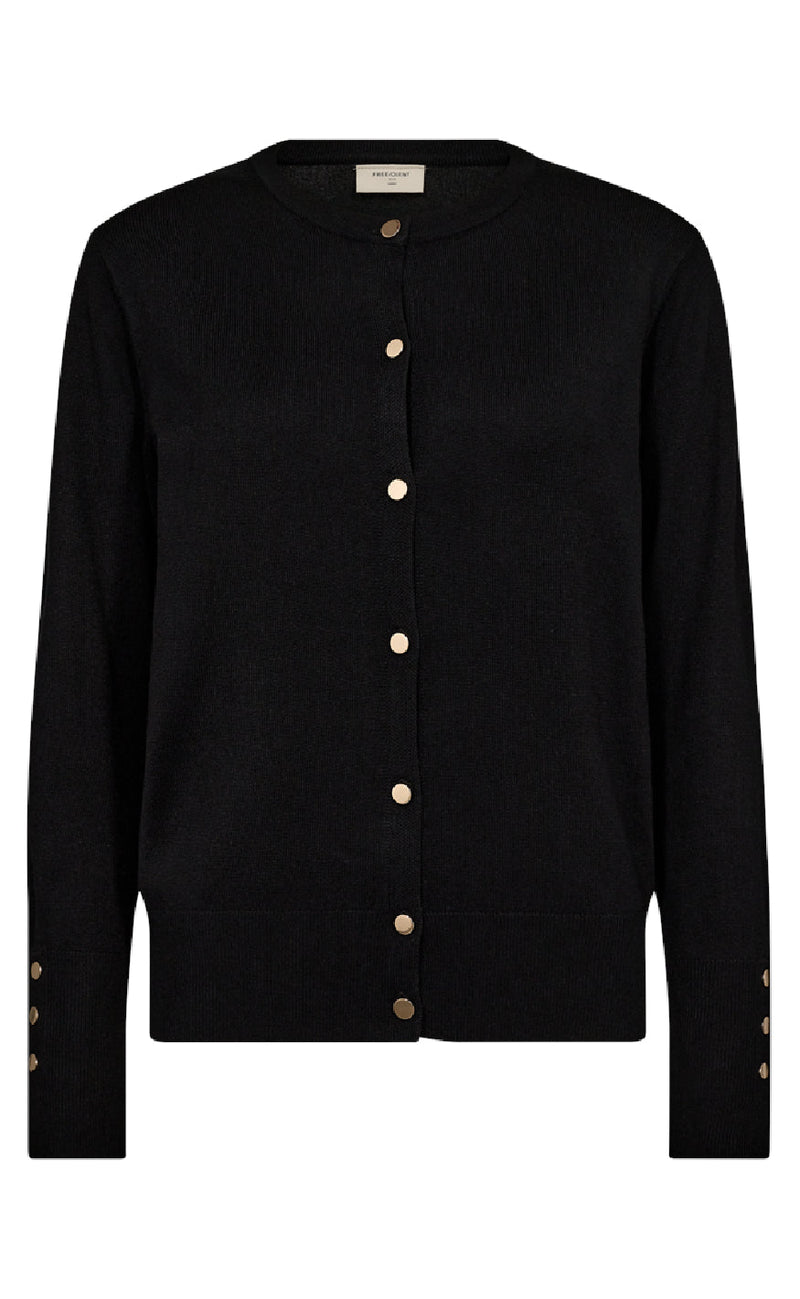 Freequent Cardigan - Katie - Black