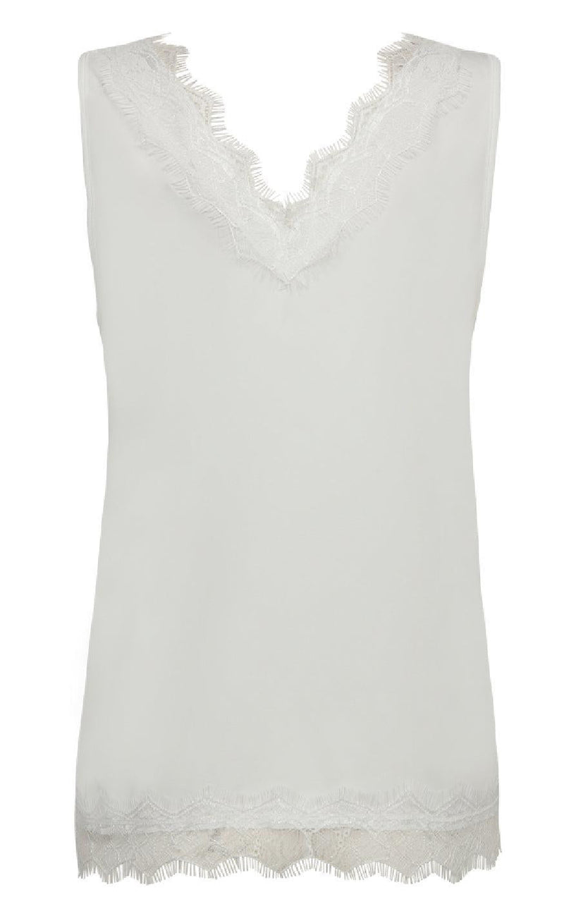 Freequent Top - Bicco - Off-white