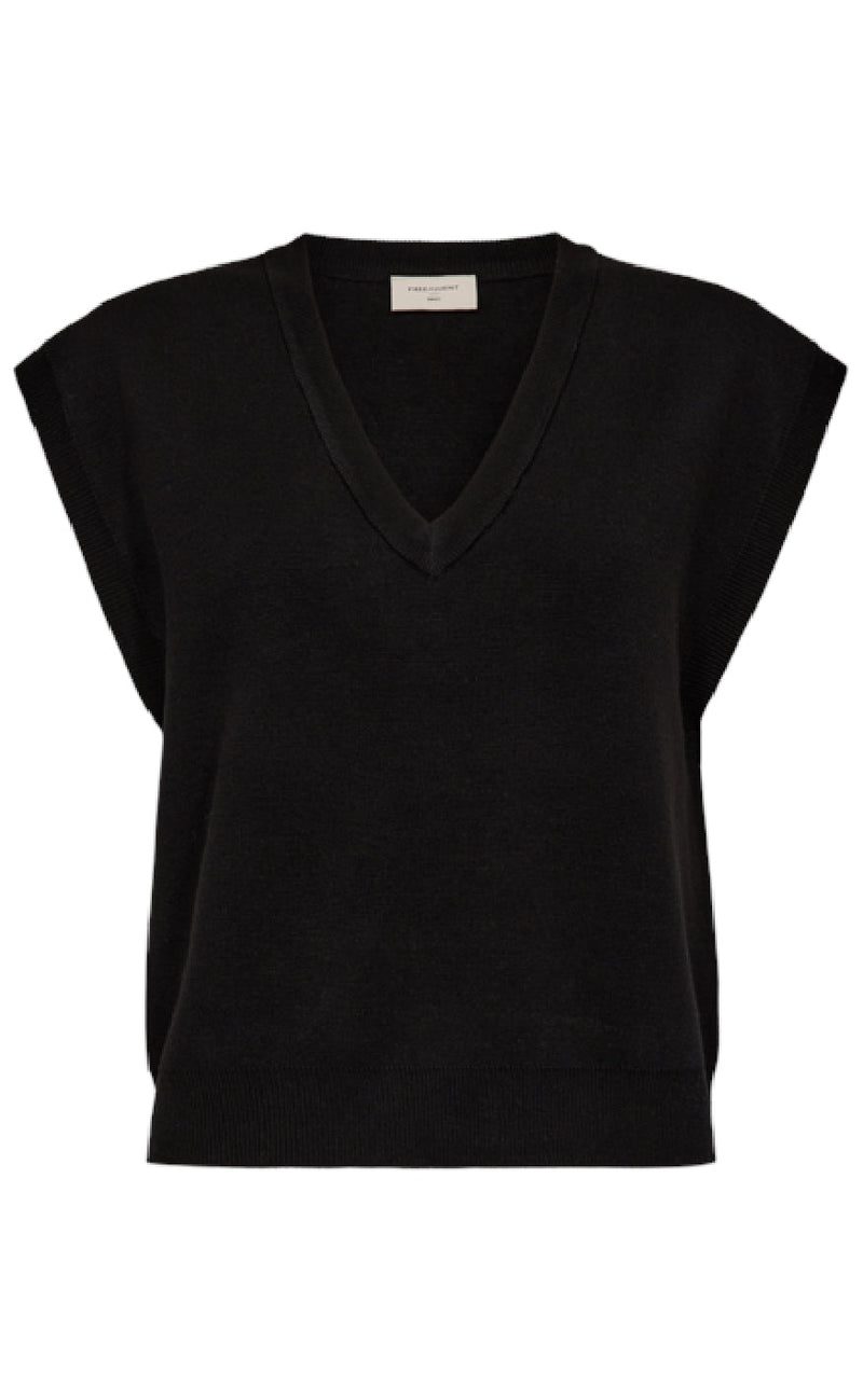 Freequent Vest - Ani - Black