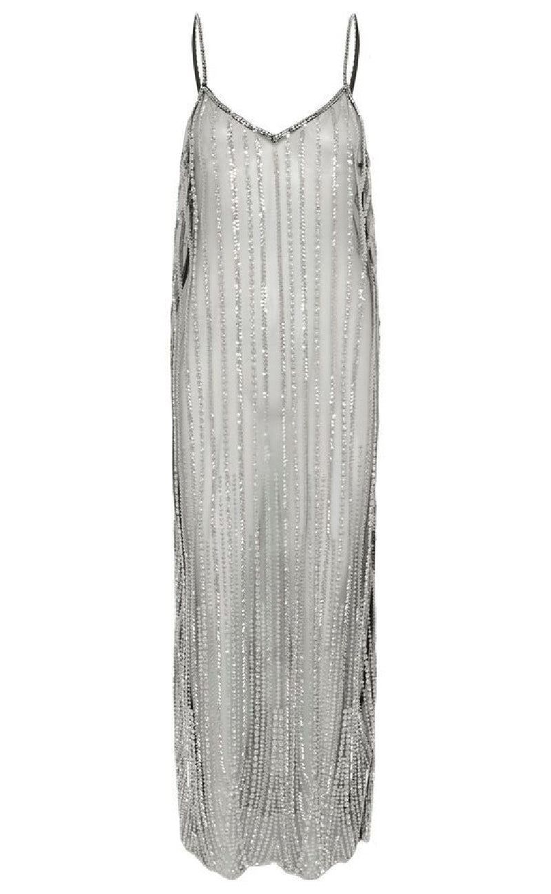Gestuz Kjole - Sibba - Black/Silver