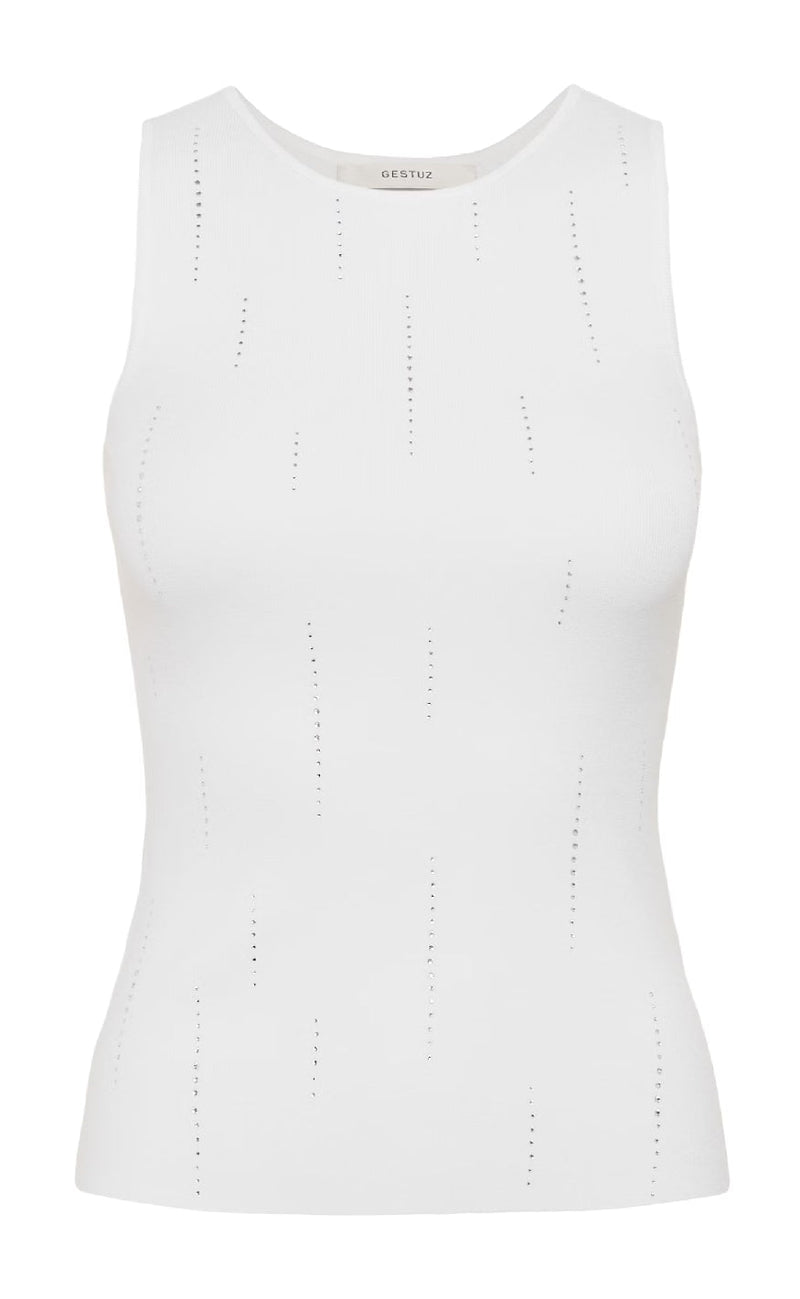Gestuz Topp - Saya - Bright White