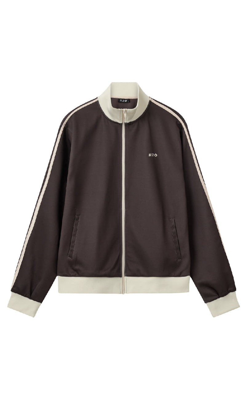 H2O Jakke - Tracksuit Zip - Espresso