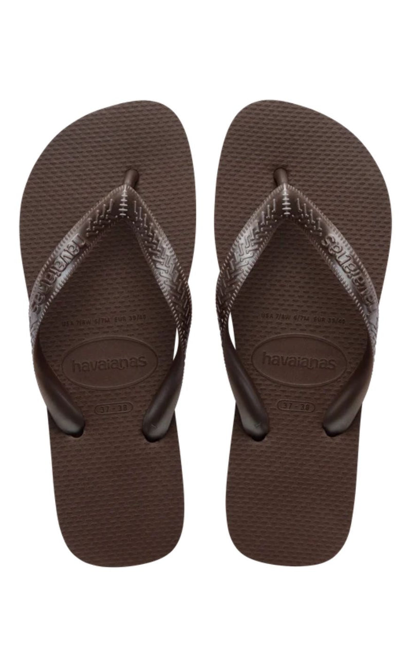 Havaianas Klipklapper / Sandal - Topp Tiras - Dark Brown