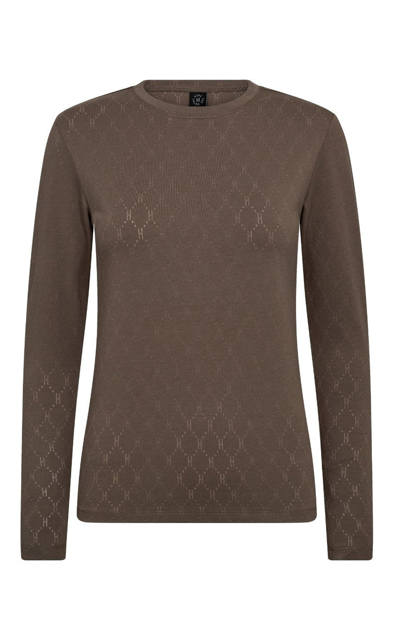 Hype The Detail Bluse - 14 - Brown