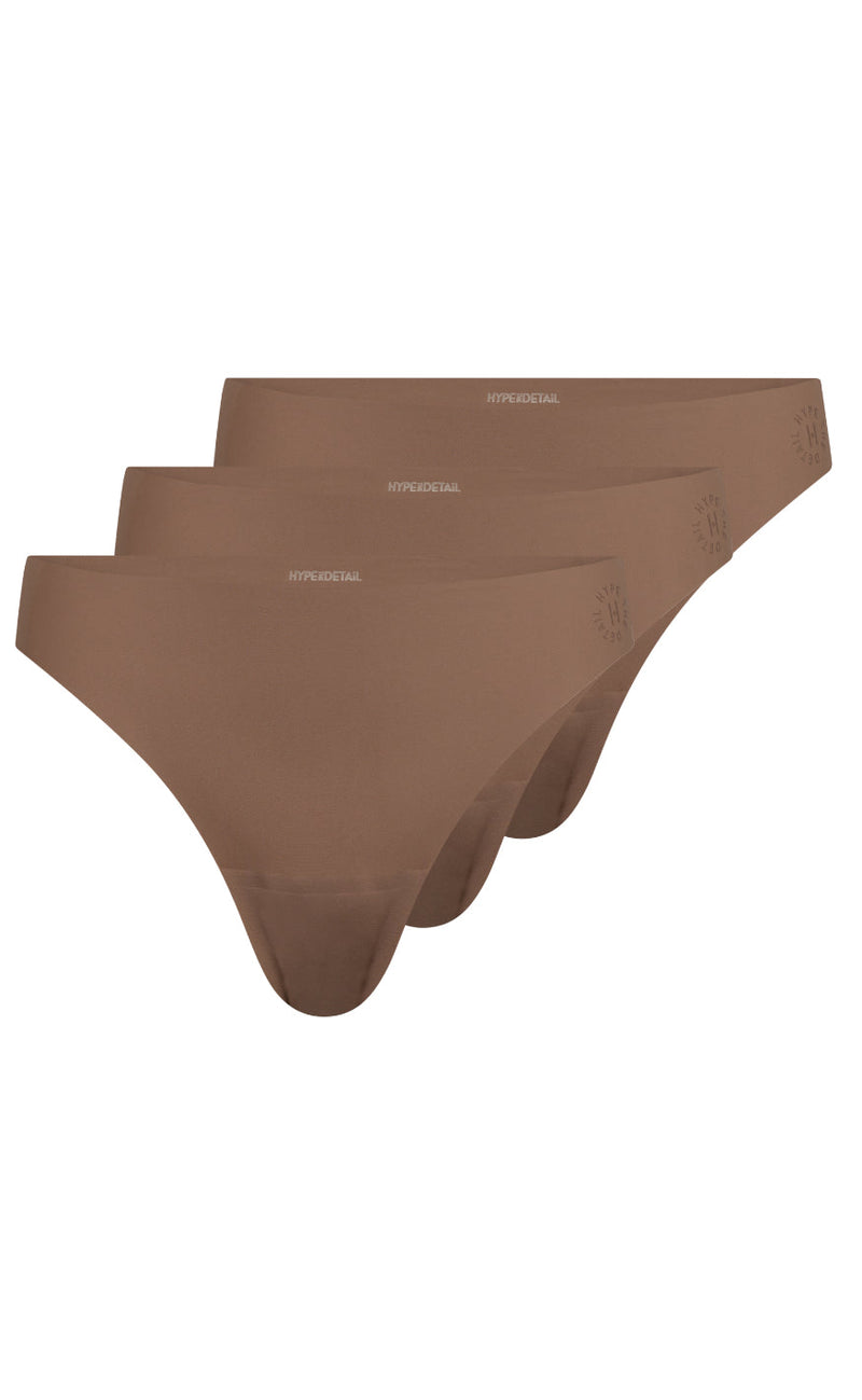 Hype The Detail Truse - String 3 pack - Brown
