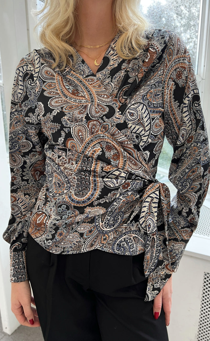 INA Copenhagen Bluse - Josse - Paisley Night