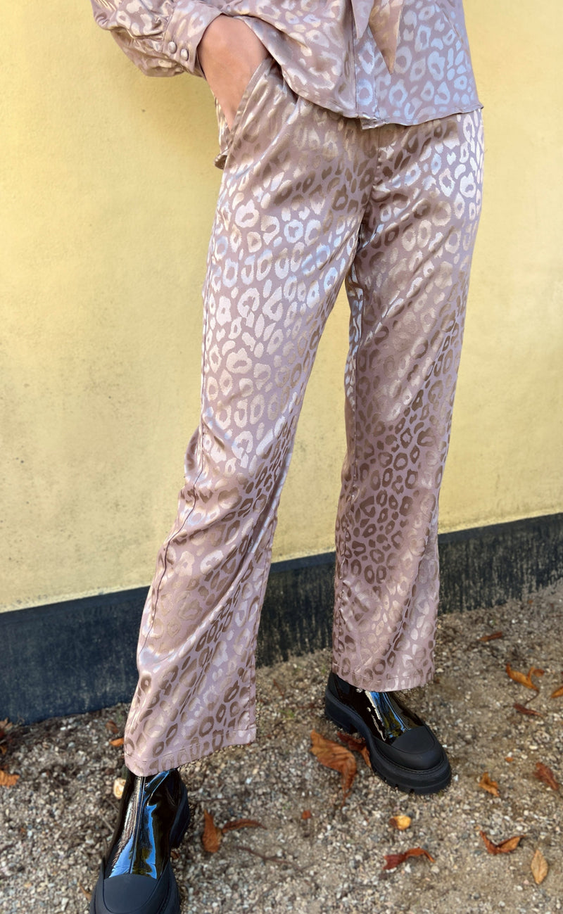 INA Copenhagen Bukser - Ida - Golden Leopard
