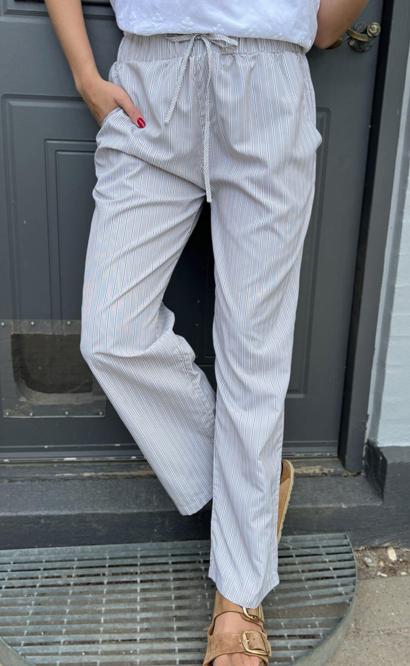 INA Copenhagen Bukser - Liv - Grey Striped