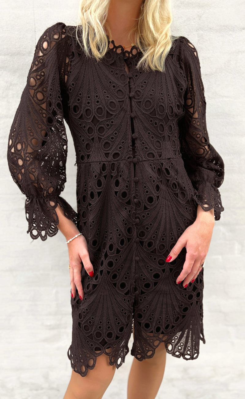 INA Copenhagen Kjole - Taylor - Chocolate Brown