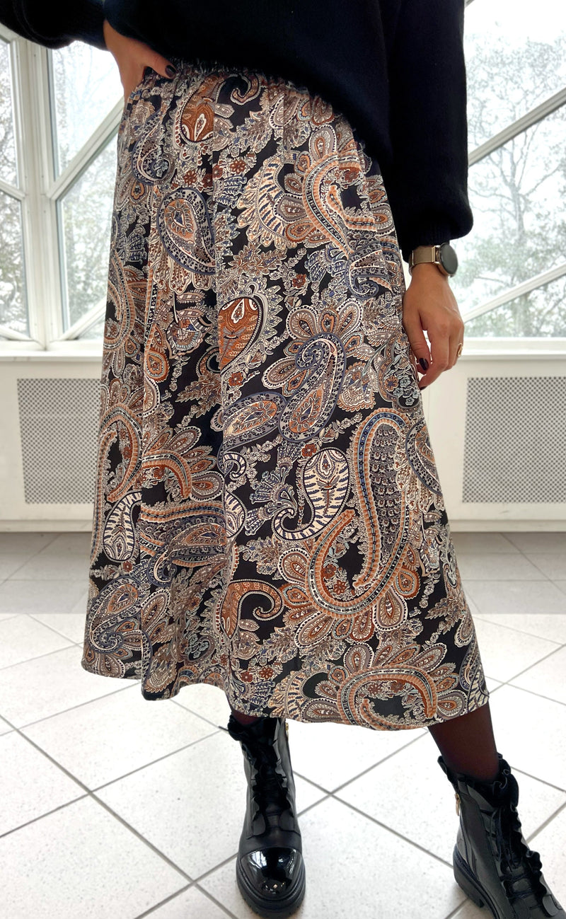 INA Copenhagen Skjørt - Hanne - Paisley Night