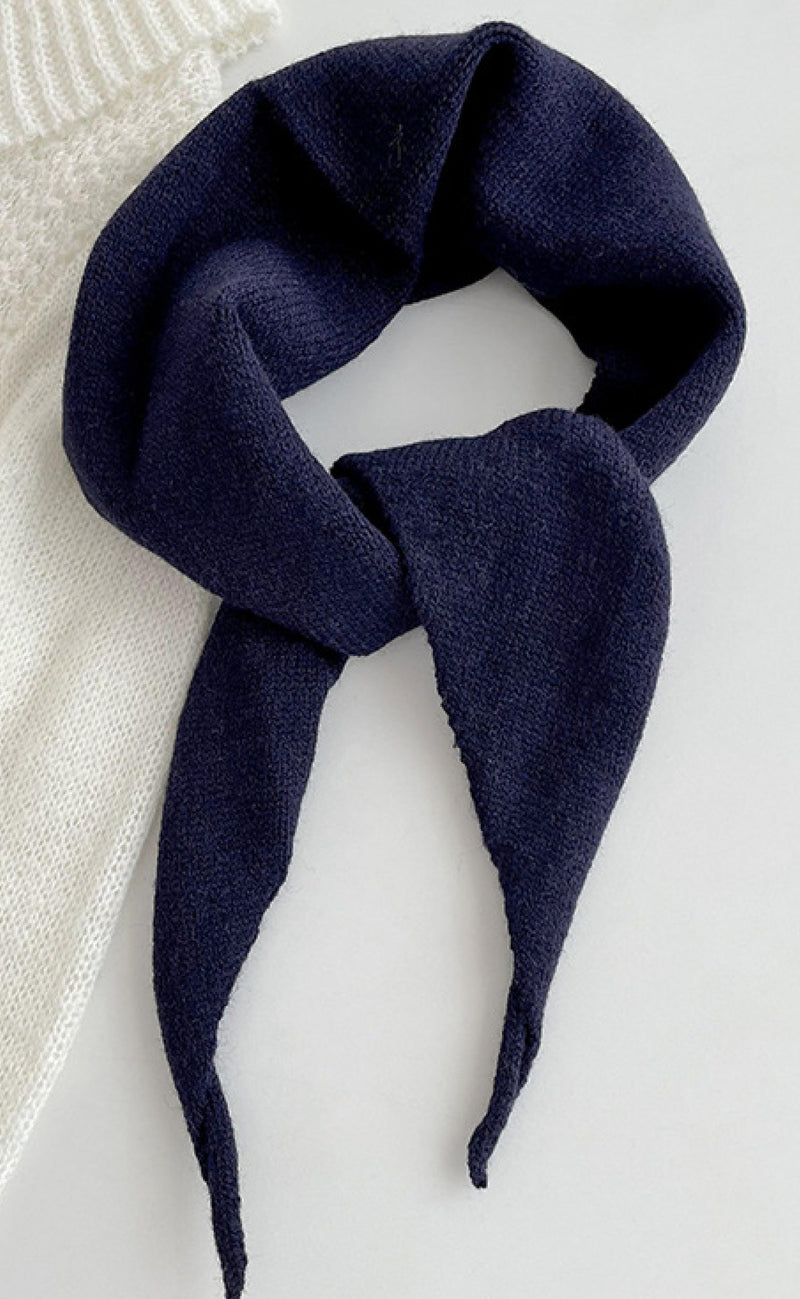 INA Copenhagen Skjerf - Sophie Triangle - Navy Blue