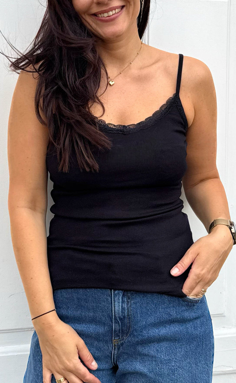 Say INA Copenhagen Topp - Benedicte - Black