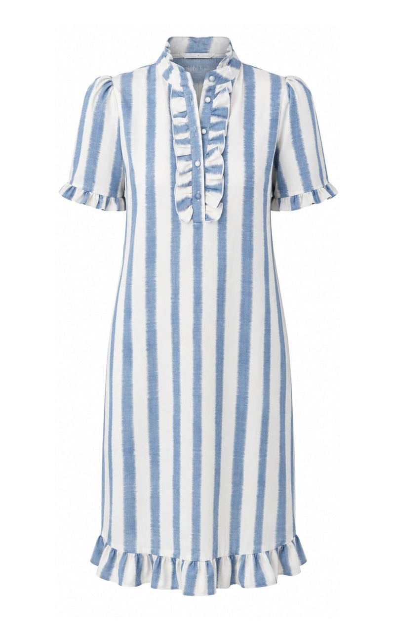 Say INA Copenhagen Kjole - Philina - Blue Striped