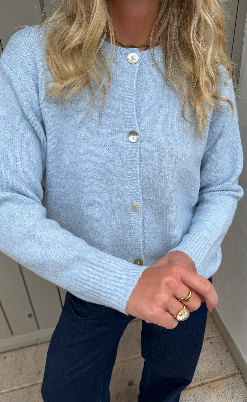 Say INA Copenhagen Cardigan - Cindy - Baby Blue