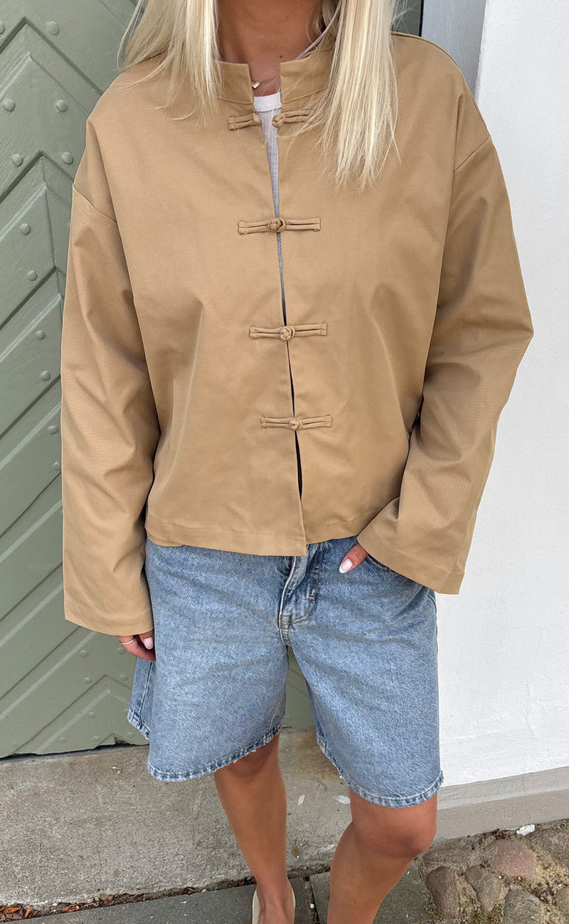 Say INA Copenhagen Trenchcoat - Amie - Camel
