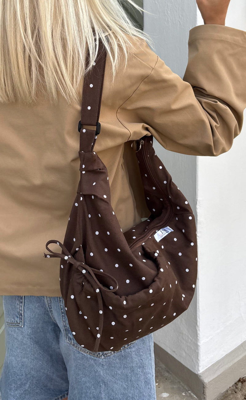 Say INA Copenhagen Veske - Dalia Dotted - Brown W. Dots