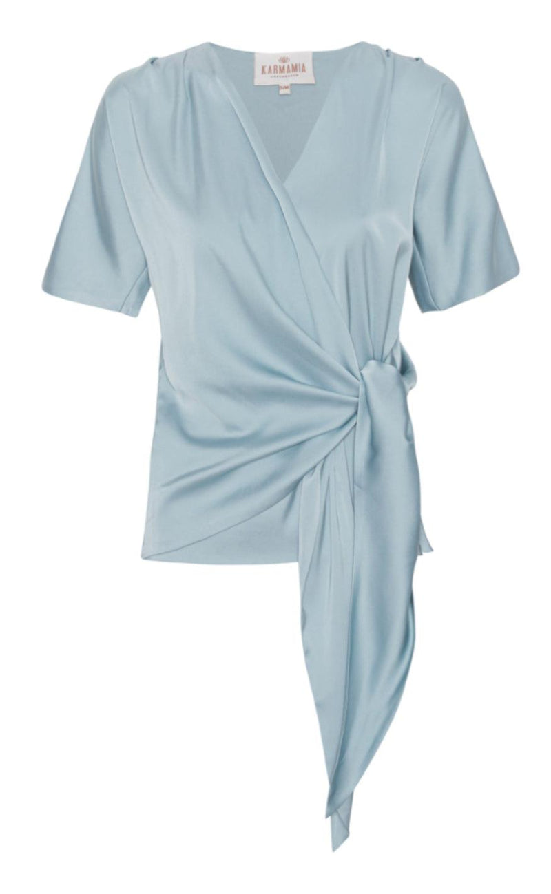 Karmamia Copenhagen Bluse - Dagmar - Sky