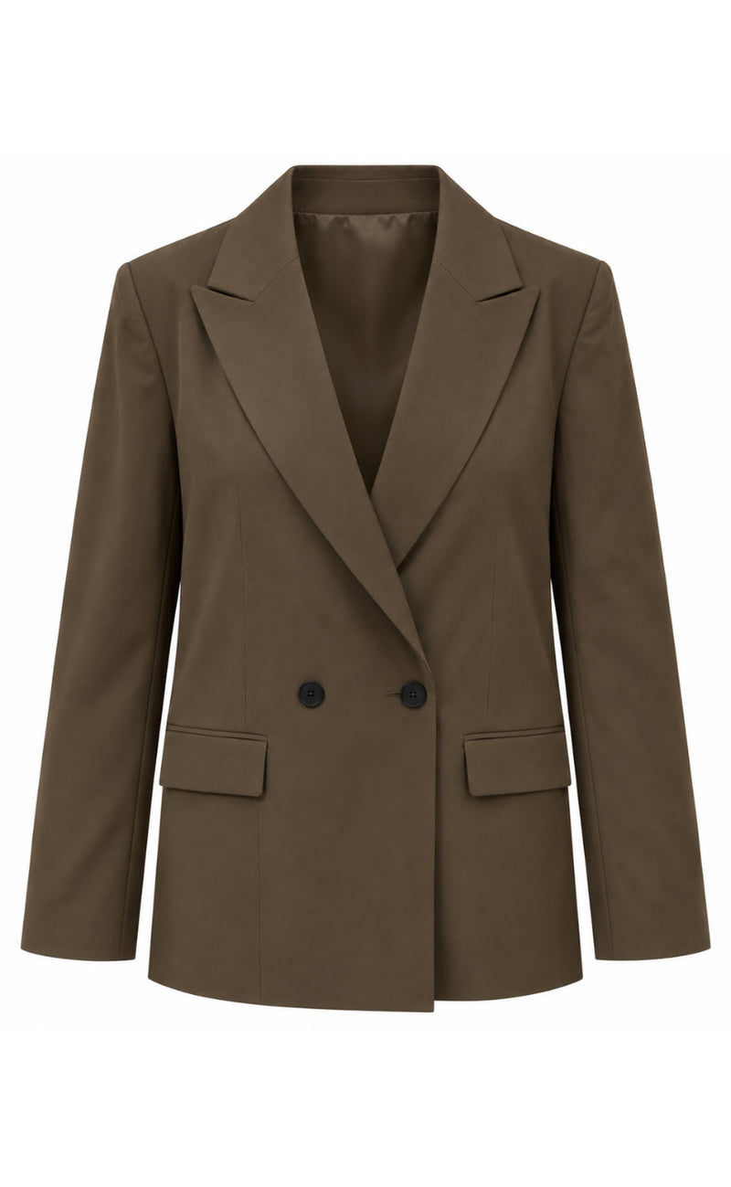 Say INA Copenhagen Blazer - Nahla - Dark Brown