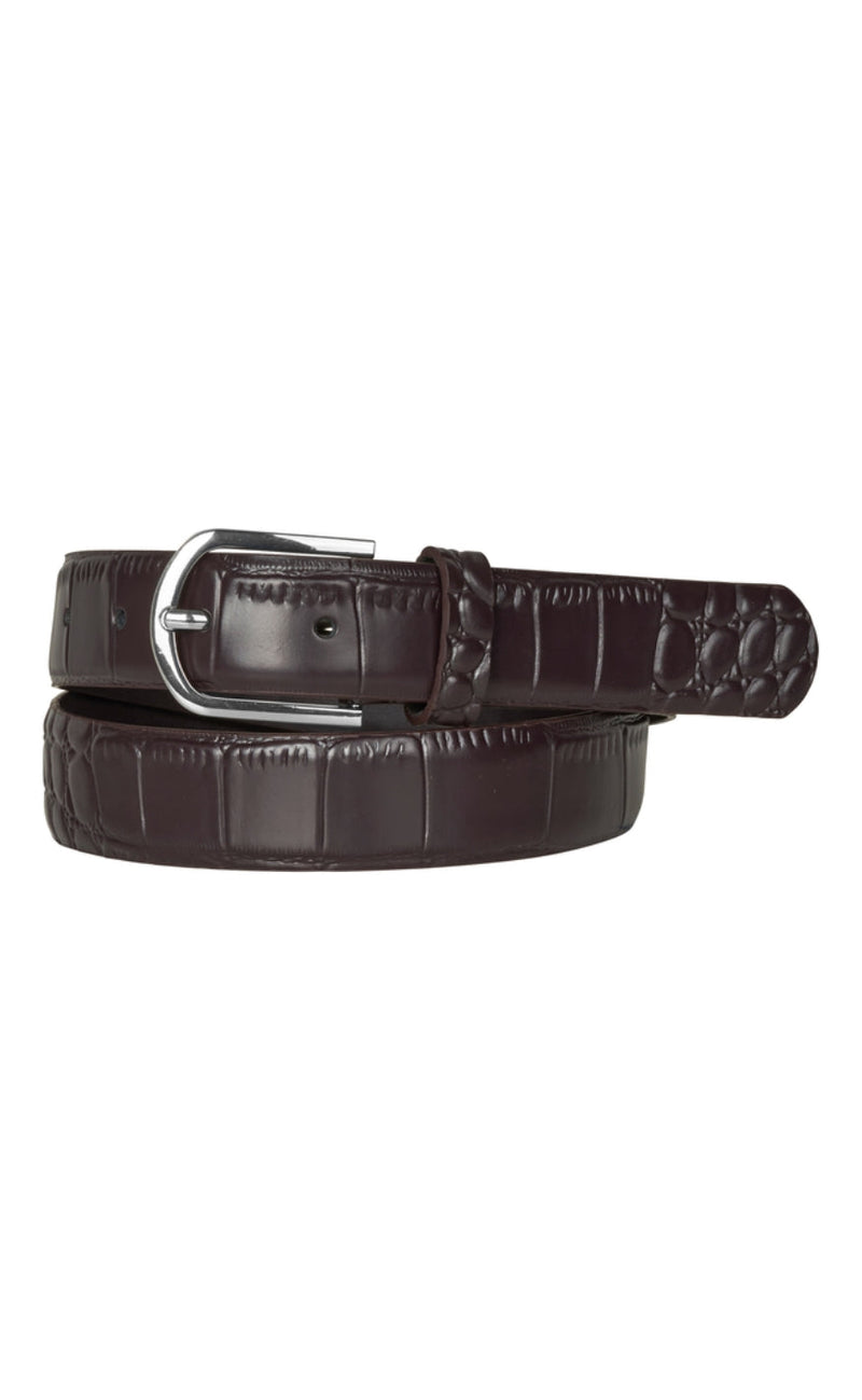MbyM Belte - Adolea-M - Dark Bordeaux Brown